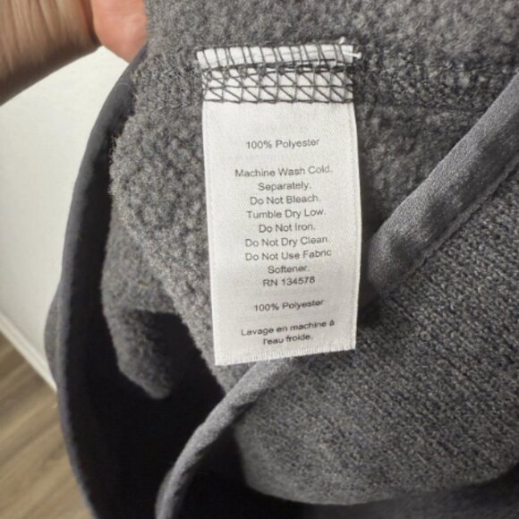 Vineyard Vines Kansas City Chiefs Fleece Full-Zip Men’s Sweater Vest XL Gray - Picture 7 of 14